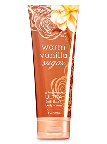 Bath & Body Works Warm Vanilla Sugar Body Cream 8.0 oz | Moisturizing Vanilla Scented Lotion for Soft Skin | Perfect for Daily Hydration & Gift Giving