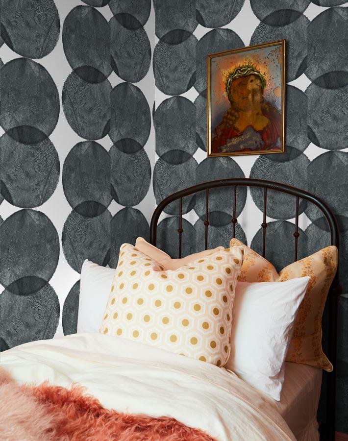 Large Dumbo Wall Mural by Chris Benz - Black Elephant-Themed Wallpaper for Kids' Room & Nursery Decor