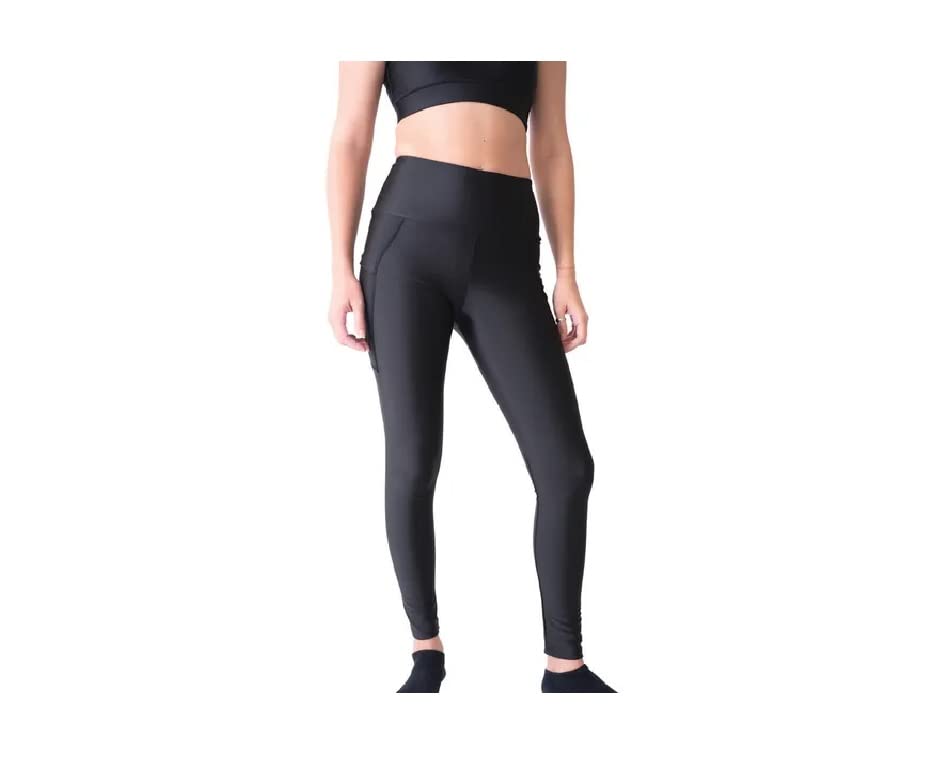 MPP Black Hair-Resistant Leggings for Pet Groomers & Stylists - Spandex, Sleek & Comfortable (XXL) - Perfect for Salon Work & Dog Grooming Sessions