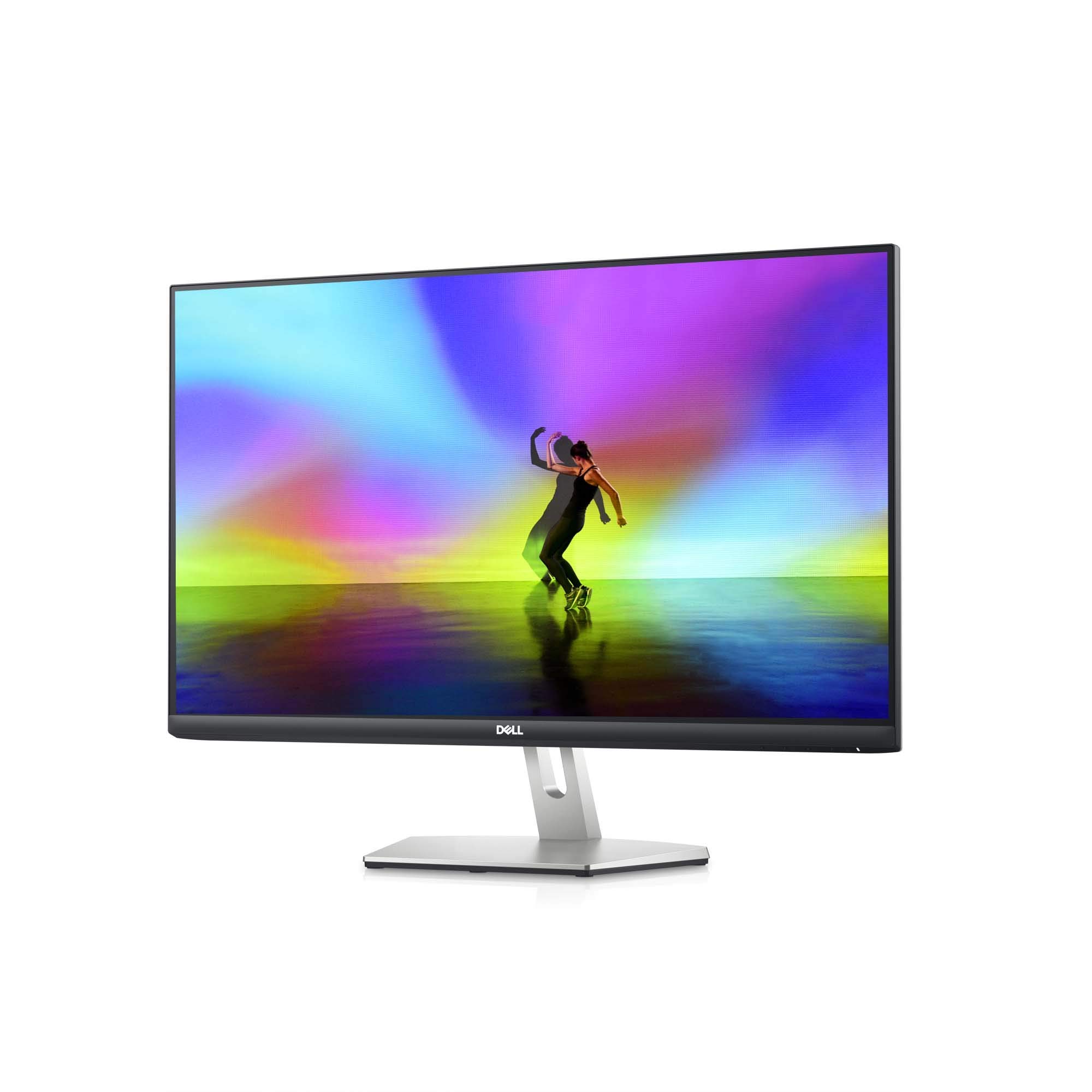 **Dell S2721H 27-Inch Full HD 1080p IPS Monitor with AMD FreeSync, Ultra-Thin Bezel, Built-in Speakers - Silver & Black (Renewed) - Perfect for Gaming, Office Work, and Home Entertainment**