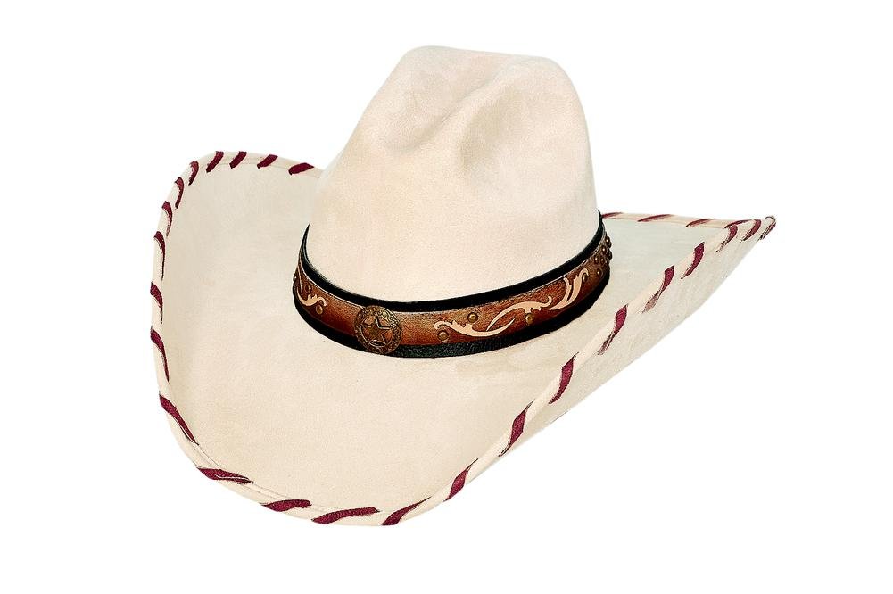 Montecarlo Faux Felt Cowboy Hat - Western Style for Outdoor Events