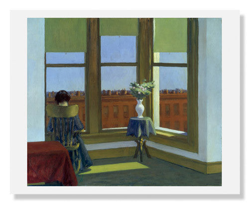Edward Hopper Room in Brooklyn Art Print - Vintage Wall Decor for Home & Office - Perfect for Living Room, Bedroom, or Gallery Display