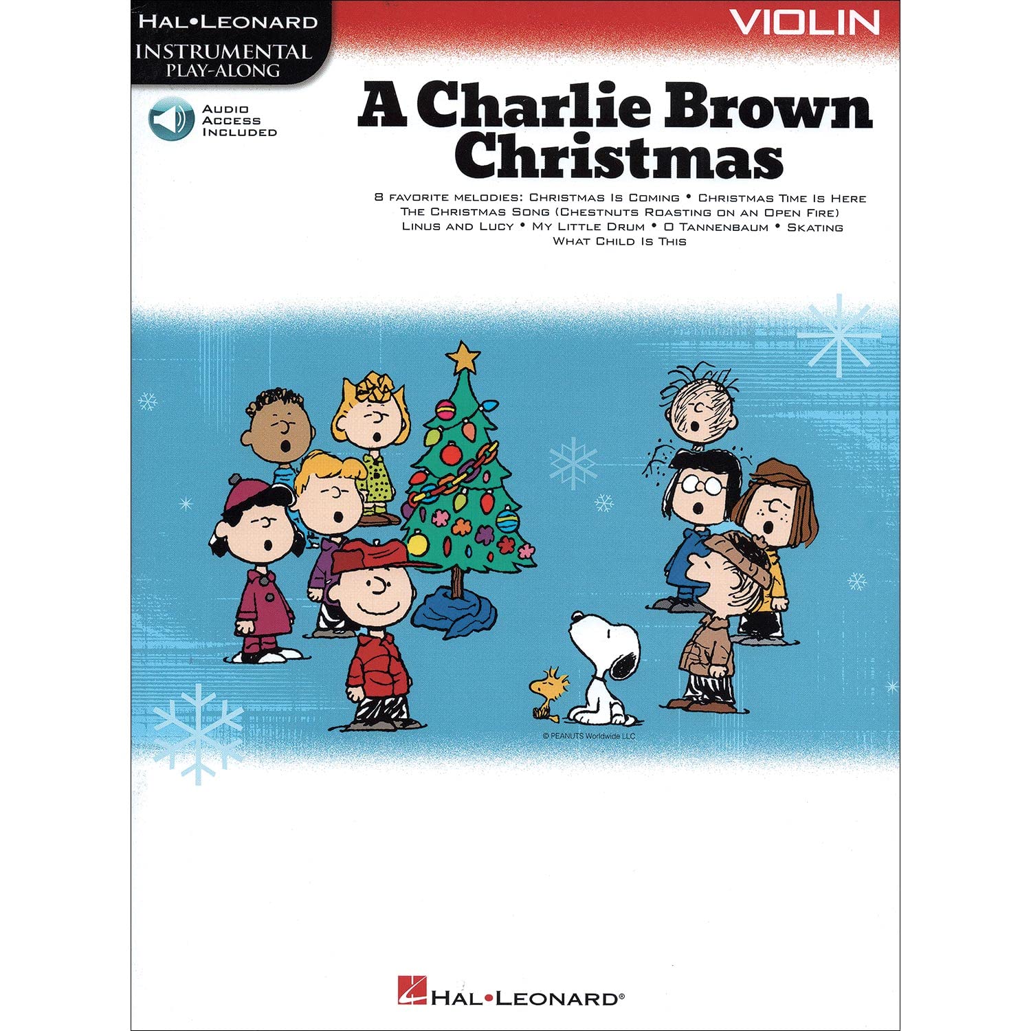 Charlie Brown Christmas Violin Play-Along Book with Online Audio | Hal Leonard Instrumental Series | Perfect for Holiday Practice & Christmas Performances