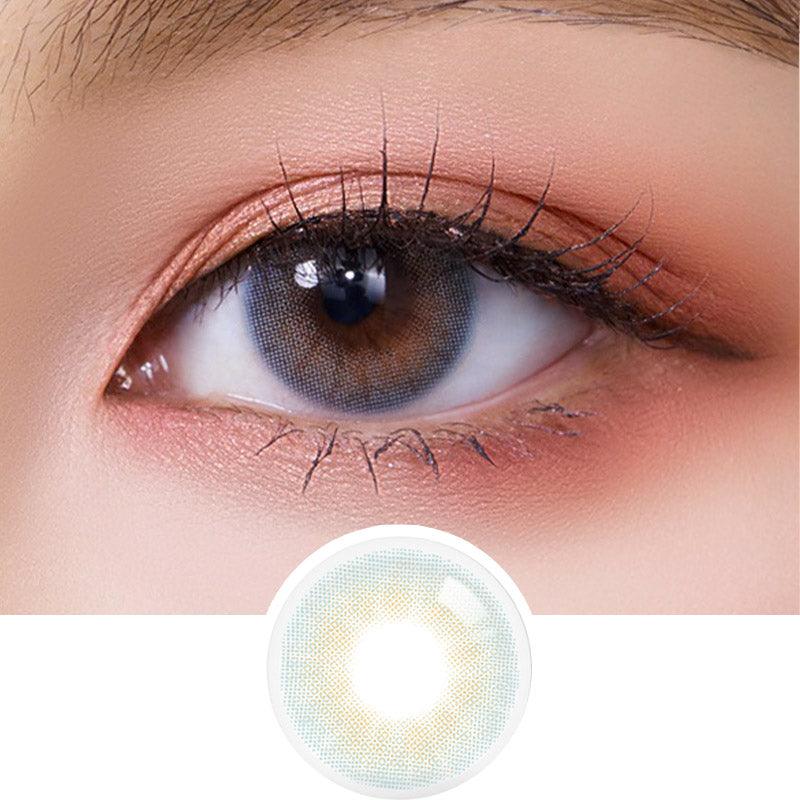 Olola Able Blue Color Contacts - Natural Looking Colored Contact Lenses for Cosplay, Halloween & Costume Parties | Comfortable Daily Wear for Eye Color Change