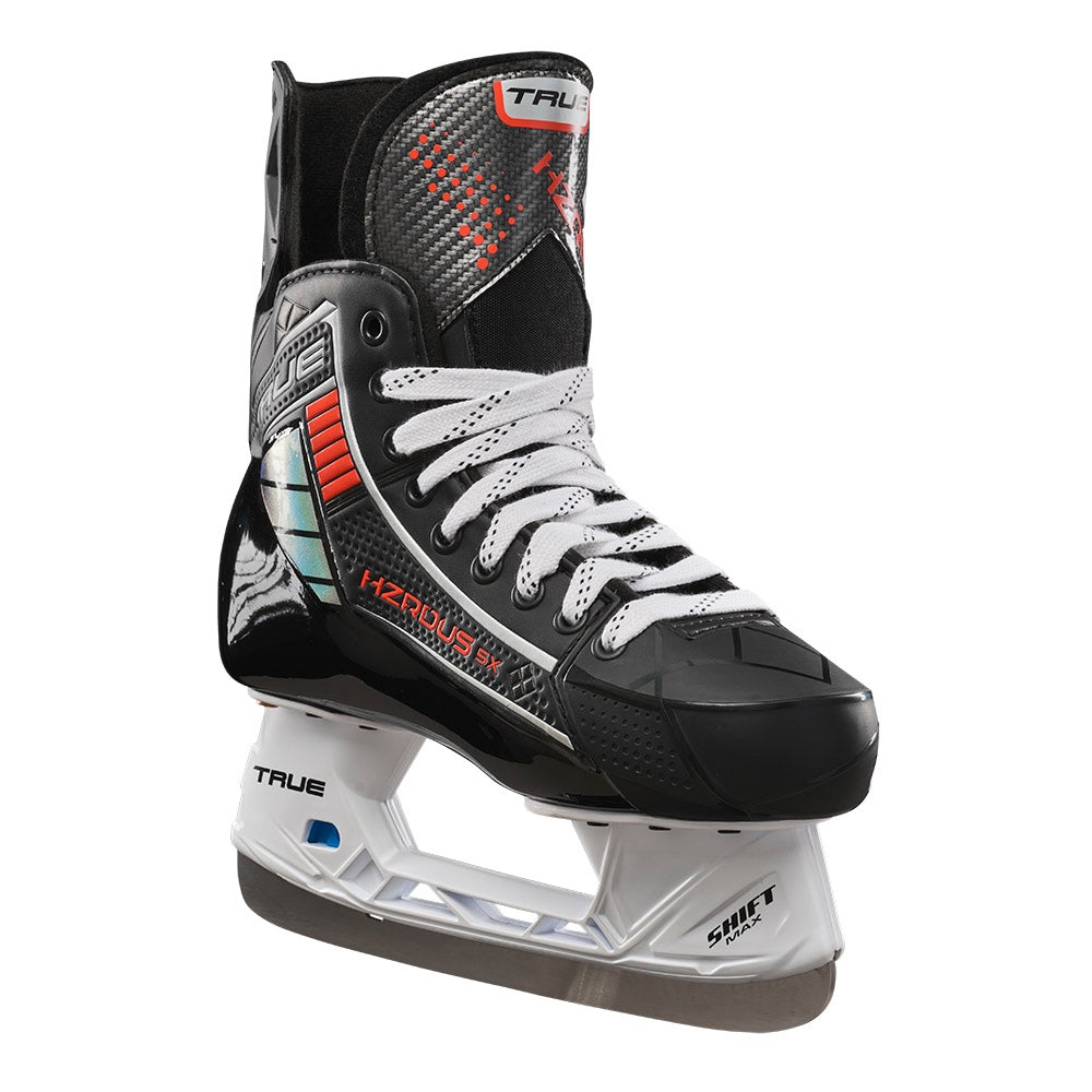 TRUE HZRDUS 5X Senior Ice Hockey Skates - Professional Performance Skates for Men & Women - Perfect for Competitive Play & Ice Rink Training