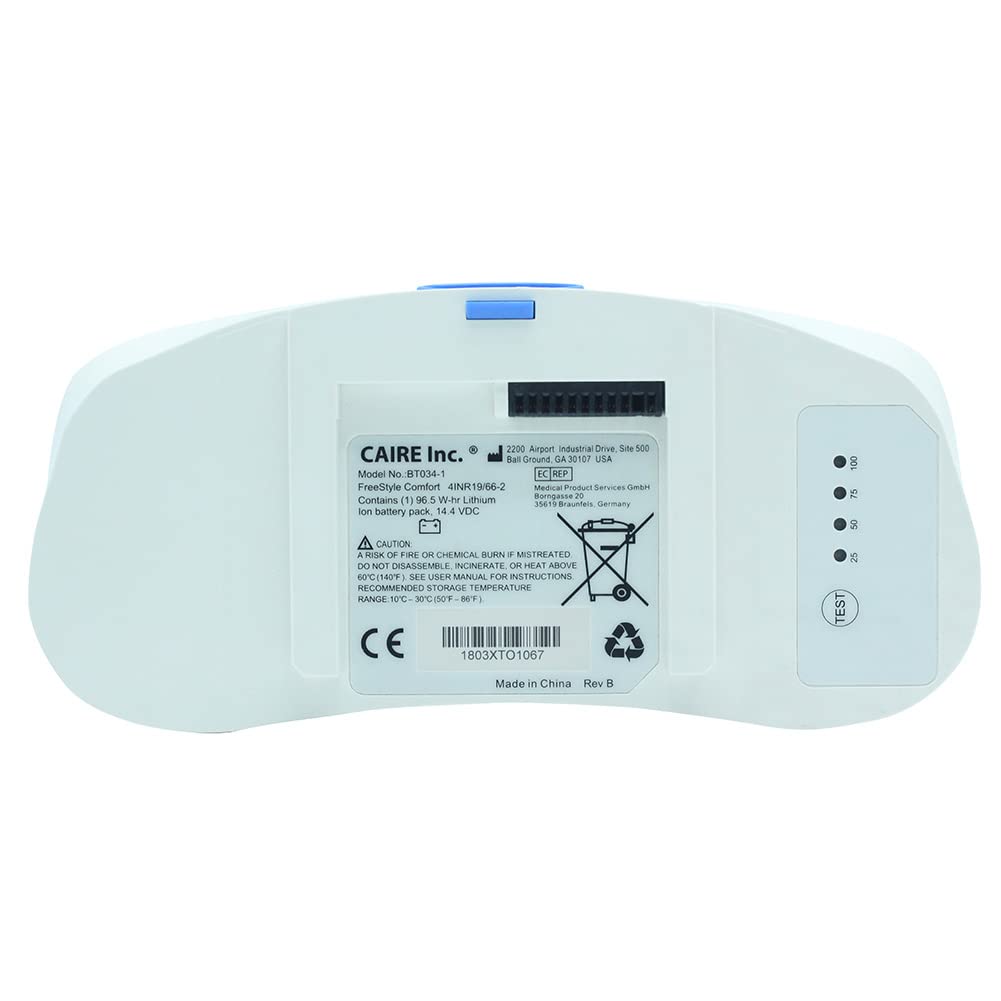 Original BT034-1 Replacement Li-Ion Battery 14.4V for AIRSEP Freestyle Internal Oxygen Concentrator - Compatible with CAIRE Inc. - Perfect for Travel, Home & Medical Use