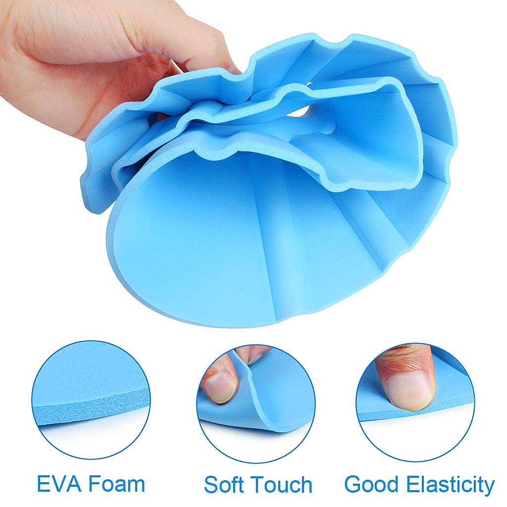 2PCS Adjustable Baby Shampoo Cap - Soft Bathing Shower Protection Hat for Toddlers & Kids | Waterproof Visor for Hair Wash, Bath Time & Spa Day Fun