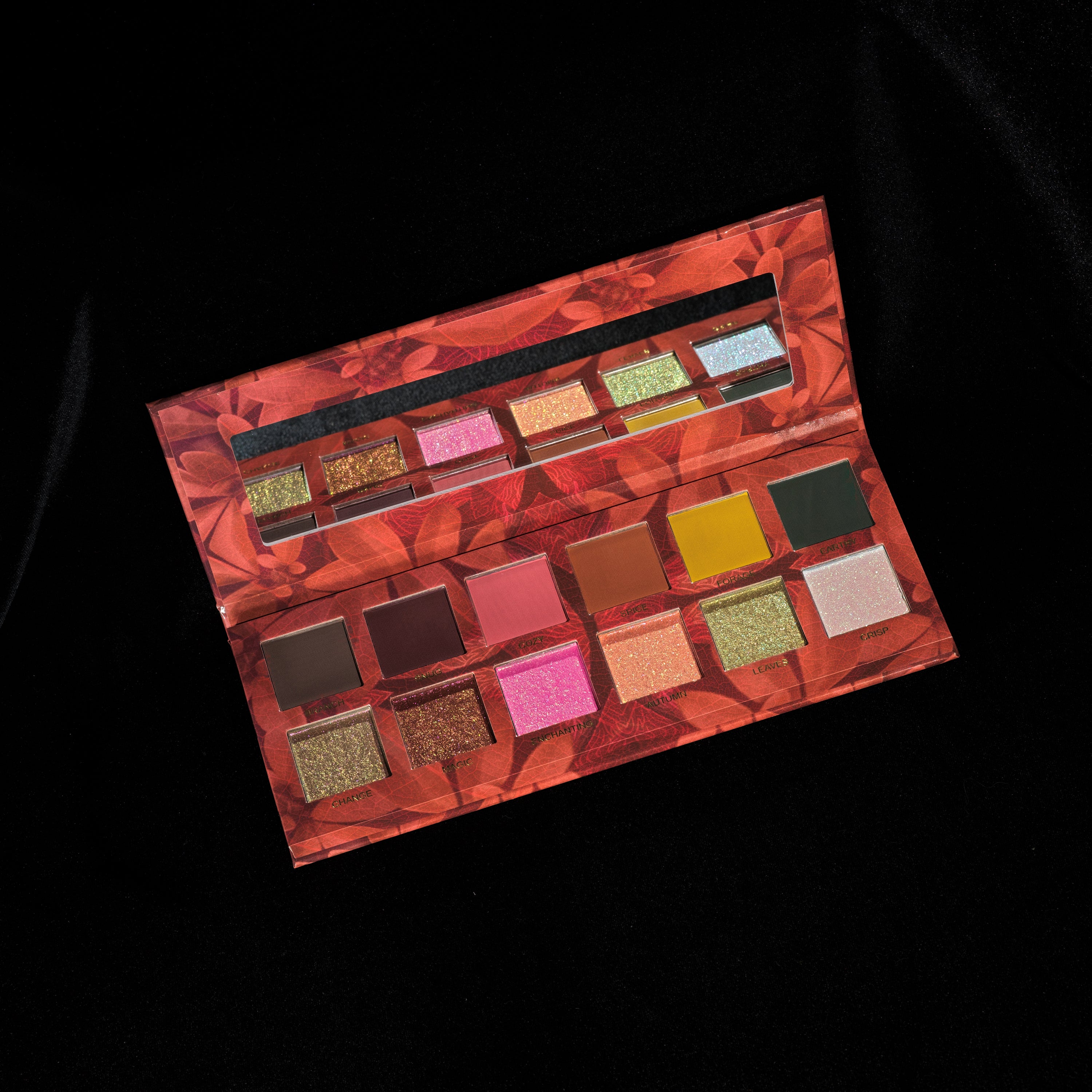 Fall Magic Eyeshadow Palette - 12 Highly Pigmented Matte & Shimmer Shades for Autumn Makeup Looks | Perfect for Halloween, Thanksgiving & Holiday Parties