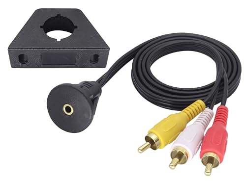 1M, 3RCA to 3.5mm