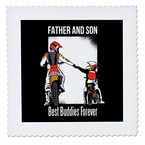 Father and Son Best Buddies Forever Motorbike Moto