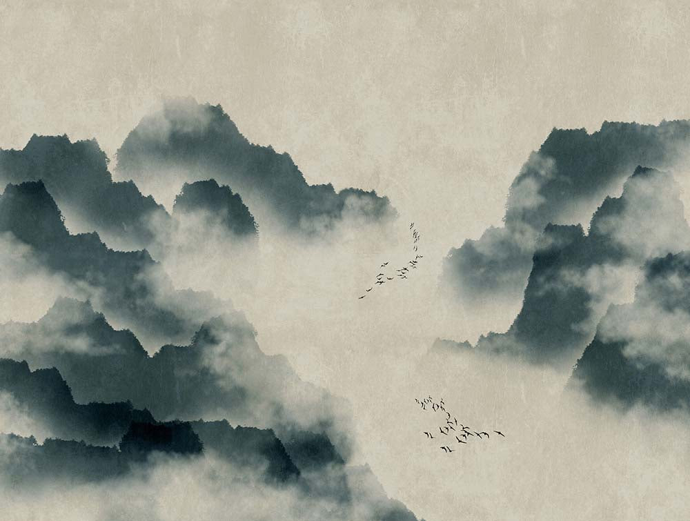 Storm Clouds Wall Art - Modern Canvas Painting for Home & Office Decor - Perfect for Living Room, Bedroom, or Office Wall Decorations