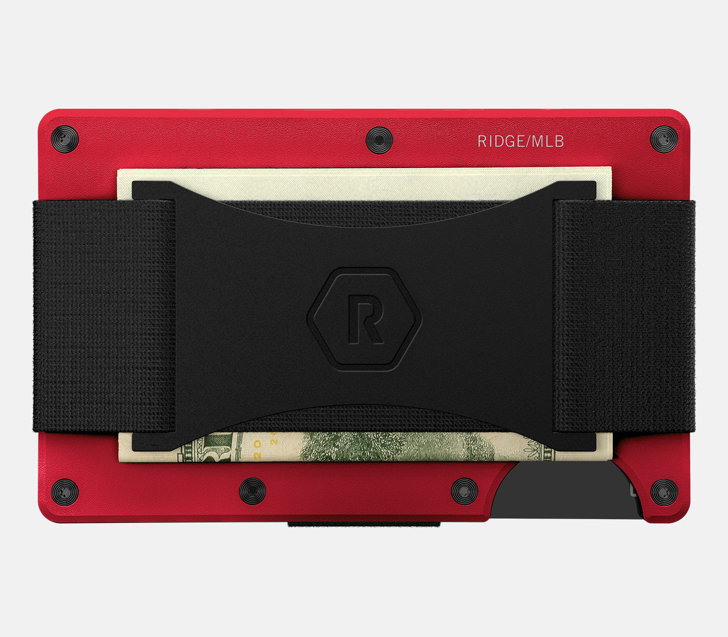 Ridge Wallet for Men - Slim RFID Blocking Minimalist Front Pocket Wallet - Cincinnati Reds Team Design - Perfect for Everyday Carry, Travel, and Gifts