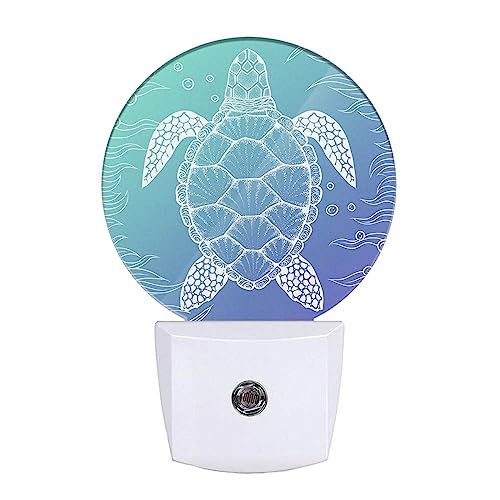 Blue Sea Turtle