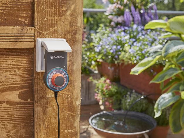 Gardena Fully Automatic Flower Box Watering System - Smart Self-Watering Planter for Indoor/Outdoor Plants - Perfect for Home, Office, Balcony & Garden Use