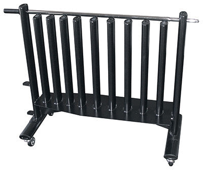 YORK® Neo Hex Fitbell Rack with Safety Bar - Heavy Duty Weight Rack for Home & Commercial Gyms - Perfect for Strength Training & CrossFit Workouts