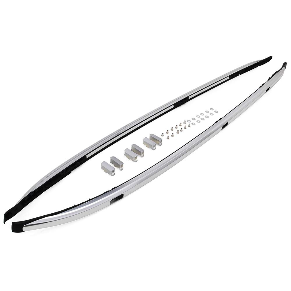 Snailfly Silver Roof Rail Crossbars for Acura RDX 2019-2024 - Heavy Duty Roof Rack Luggage Carrier for SUVs | Perfect for Road Trips, Camping & Outdoor Adventures