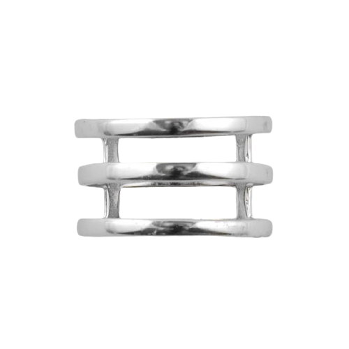 Barse Don't Fence Me In Sterling Silver Ring - Dainty Stackable Band for Women, Perfect for Everyday Wear & Gift Giving