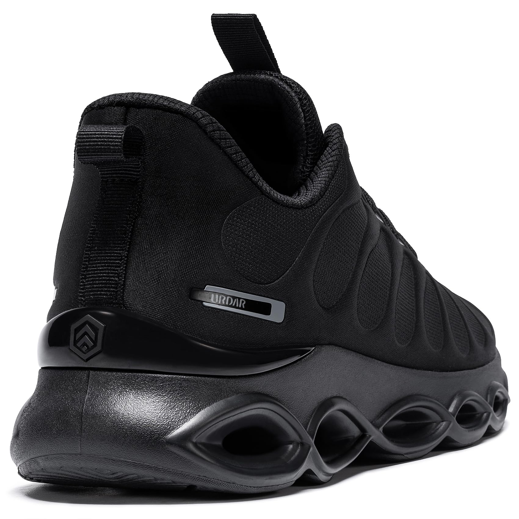 Men's Trail Running Shoes - Lightweight Athletic Sneakers for Hiking & Walking - Comfortable Wide Fit (10 Wide, Black) | Perfect for Outdoor Adventures, Gym Workouts & Daily Wear
