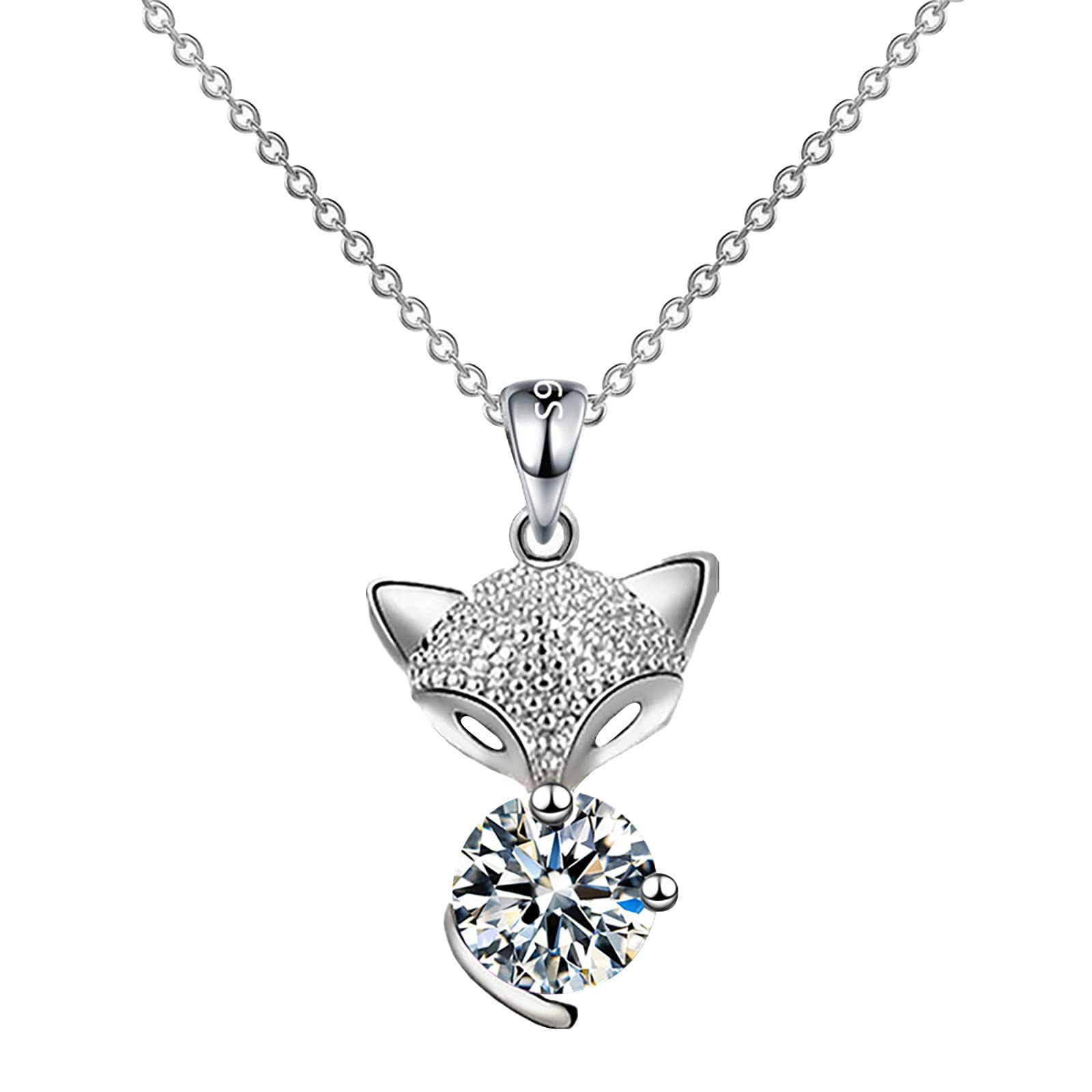 Stunning Diamond Pendant Necklace for Women - Elegant Cross Pendant with Sparkling Diamonds - Perfect Gift for Wife, Girlfriend or Mother - Ideal for Anniversaries, Weddings & Special Occasions