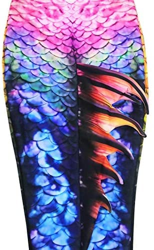 Swimmable Mermaid Tail Costume for Adults - Women & Men's Beach Swimwear with Realistic Scales | Perfect for Pool Parties, Underwater Photography & Mermaid-Themed Events