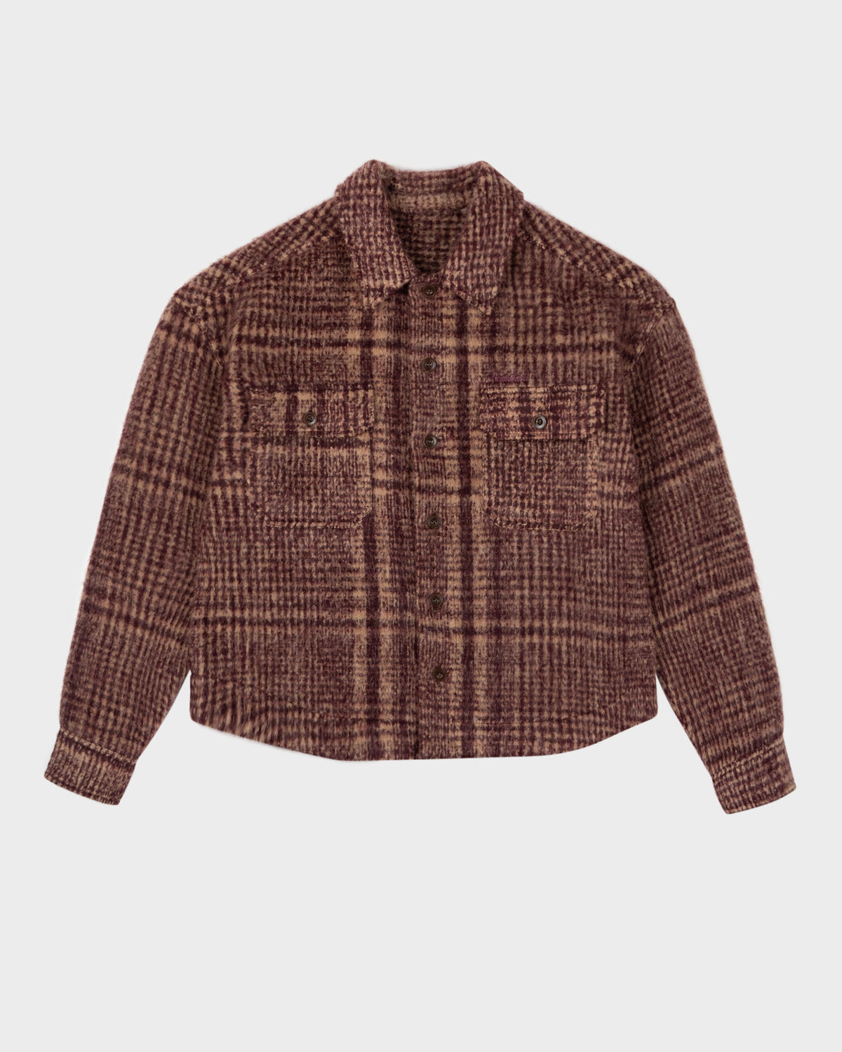 Red Chelsea Flannel Jacket for Men & Women - Cozy Winter Outwear, Casual Fall Fashion - Perfect for Outdoor Activities, Hiking, and Camping