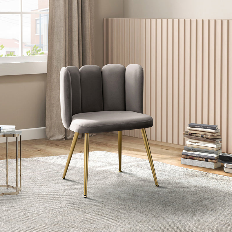 Elodia Side Chair - Modern Accent Chair for Dining Room, Living Room & Office - Sturdy Wooden Frame with Upholstered Seat - Perfect for Home Decor & Small Spaces