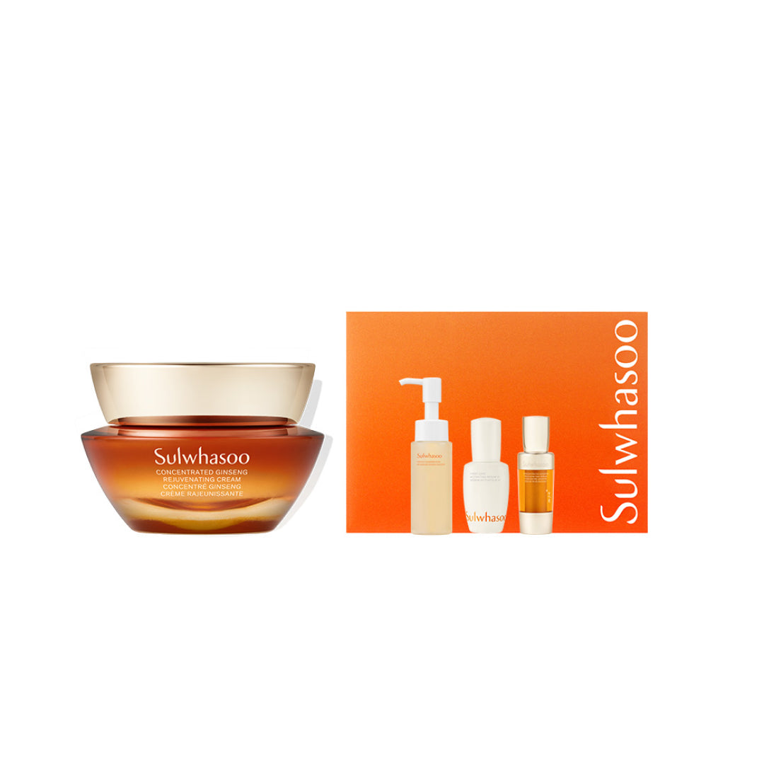 Premium Ginseng Anti-Aging Face Cream Set - Korean Skincare for Wrinkles & Fine Lines - Day & Night Moisturizer for Youthful Glow - Perfect for Dry, Mature Skin & Daily Skincare Routine