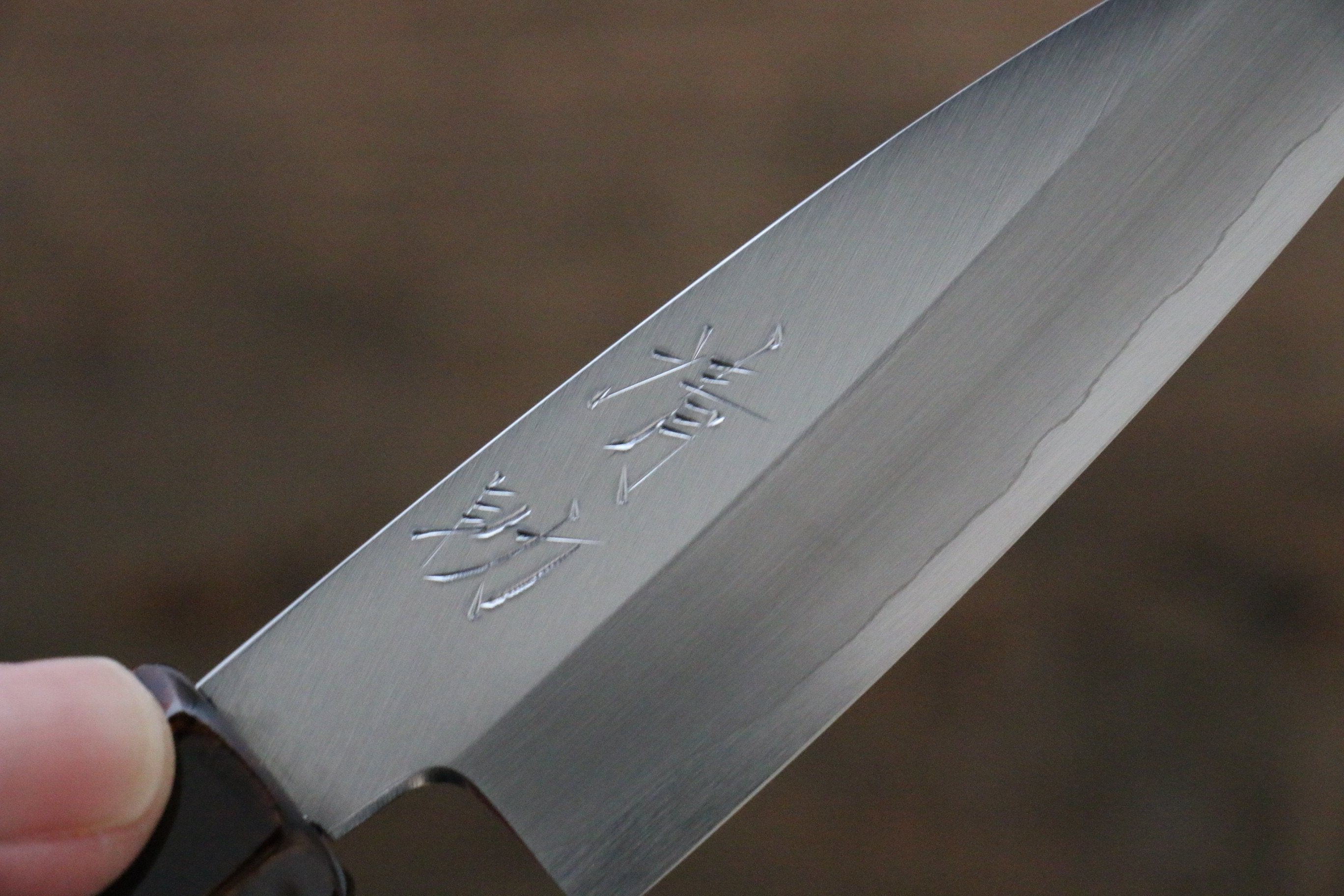 Seisuke Silver Steel No.3 Paring Knife 85mm - Premium Japanese Kitchen Knife with Lacquered Wood Handle - Perfect for Peeling, Slicing Fruits & Vegetables