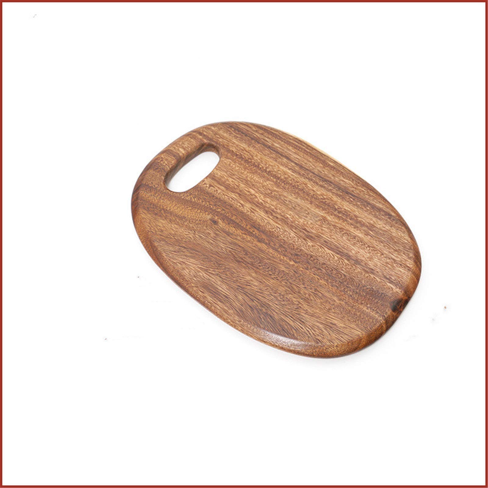 Premium Multi-Colored Wooden Cutting Board 20x29cm - Durable Solid Wood Chopping Board for Pizza, Steak, Bread, Vegetables & Fruits | Perfect for Kitchen Prep, Serving Charcuterie & Entertaining