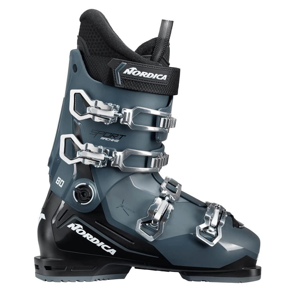 NORDICA Men's Sportmachine 3 80 Ski Boots - Insulated Adjustable Custom Fit Winter Snow Ski Boots for Alpine Skiing & Snowboarding | Perfect for Cold Weather & Mountain Adventures