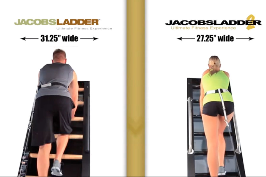 Jacobs Ladder 2 Climbing Machine - Full Body Cardio Workout Equipment for Home Gym & Fitness Training - Perfect for HIIT, Endurance, and Strength Training