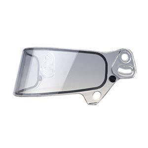 Bell Racing SHIELD DSAF (SE07) 3MM Clear Motorcycle Helmet Visor - Anti-Fog, Scratch-Resistant for Racing & Street Riding