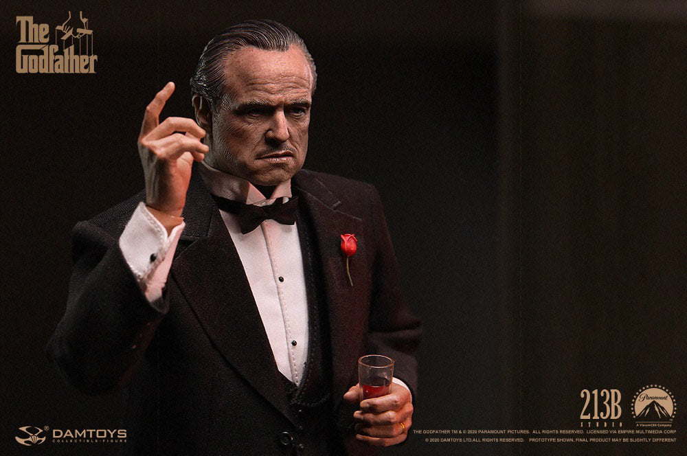 1/6 Scale The Godfather Vito Corleone 1972 Formal Version Collectible Figure - DMS032 by Damtoys | Movie-Inspired Display Piece for Fans & Collectors
