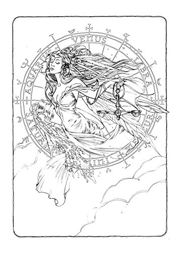 Briar Mystical Coloring Book for Adults & Kids - Relaxing & Creative Art Therapy for Stress Relief & Mindfulness - Perfect for Home, Office & Travel Activities