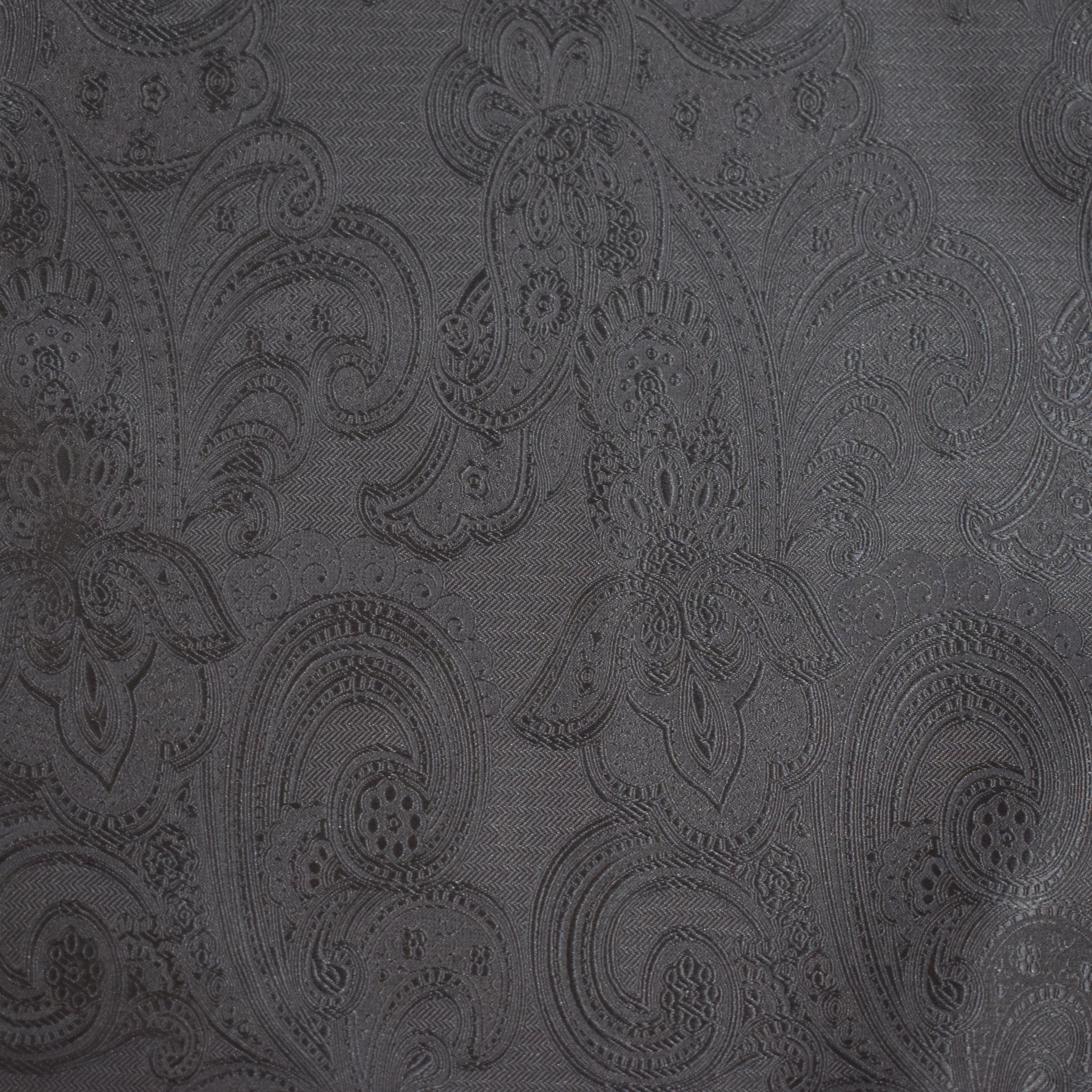 Stylish Black Paisley Neck Tie for Boys - Perfect for School, Weddings & Formal Occasions
