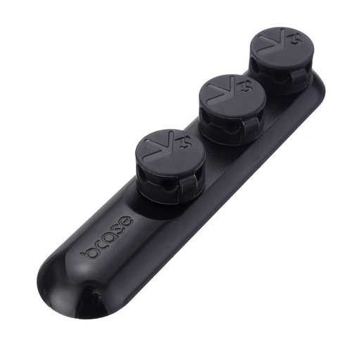 Bcase TUP Magnetic Cable Clips - 6 Pack Cable Organizer for Wire Management | Perfect for Home, Office & Car Use