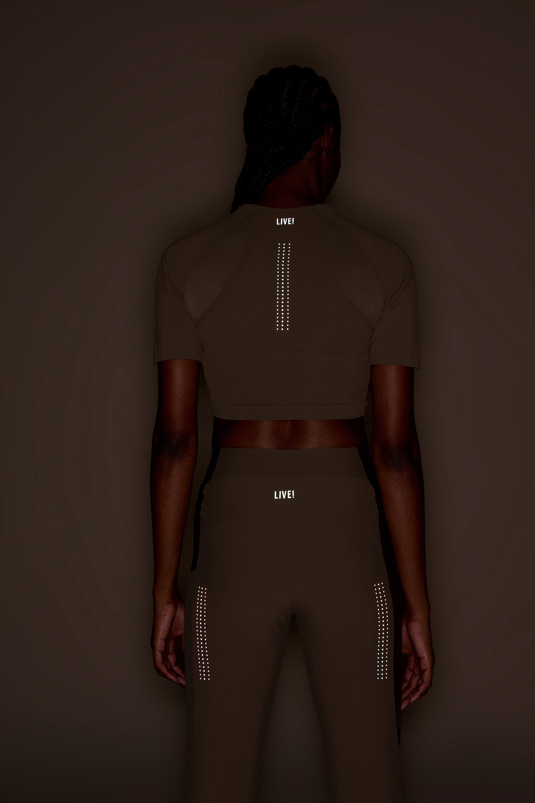 Race Pro® Mesh Cropped Top - Breathable Athletic Workout Shirt for Women | Gym, Running & Yoga Performance Wear