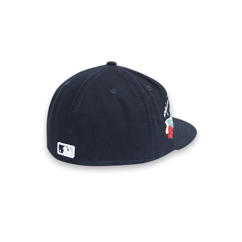 New York Yankees Navy 59FIFTY Fitted Baseball Cap for Men - Official MLB Team Logo Hat for Sports Fans & Streetwear Fashion