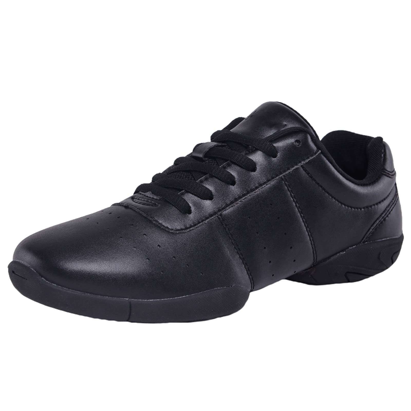 ZENSI Split Sole Dance Shoes for Women Girls - Soft Leather Gymnastics & Cheerleading Shoes - Perfect for Ballet, Jazz, Contemporary Dance Practice and Performances