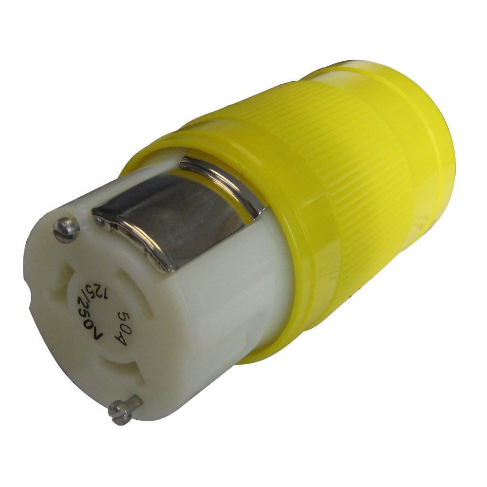 Marinco Shore Power Connectors & Plugs for Boats & RVs - 30A/50A Marine Grade Electrical Inlets & Outlets - Waterproof & Corrosion-Resistant for Docking & Camping