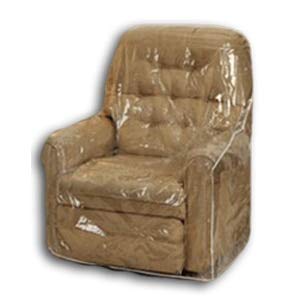 Clear Plastic Furniture Covers for Large Chairs - 1 Mil Thick, 90