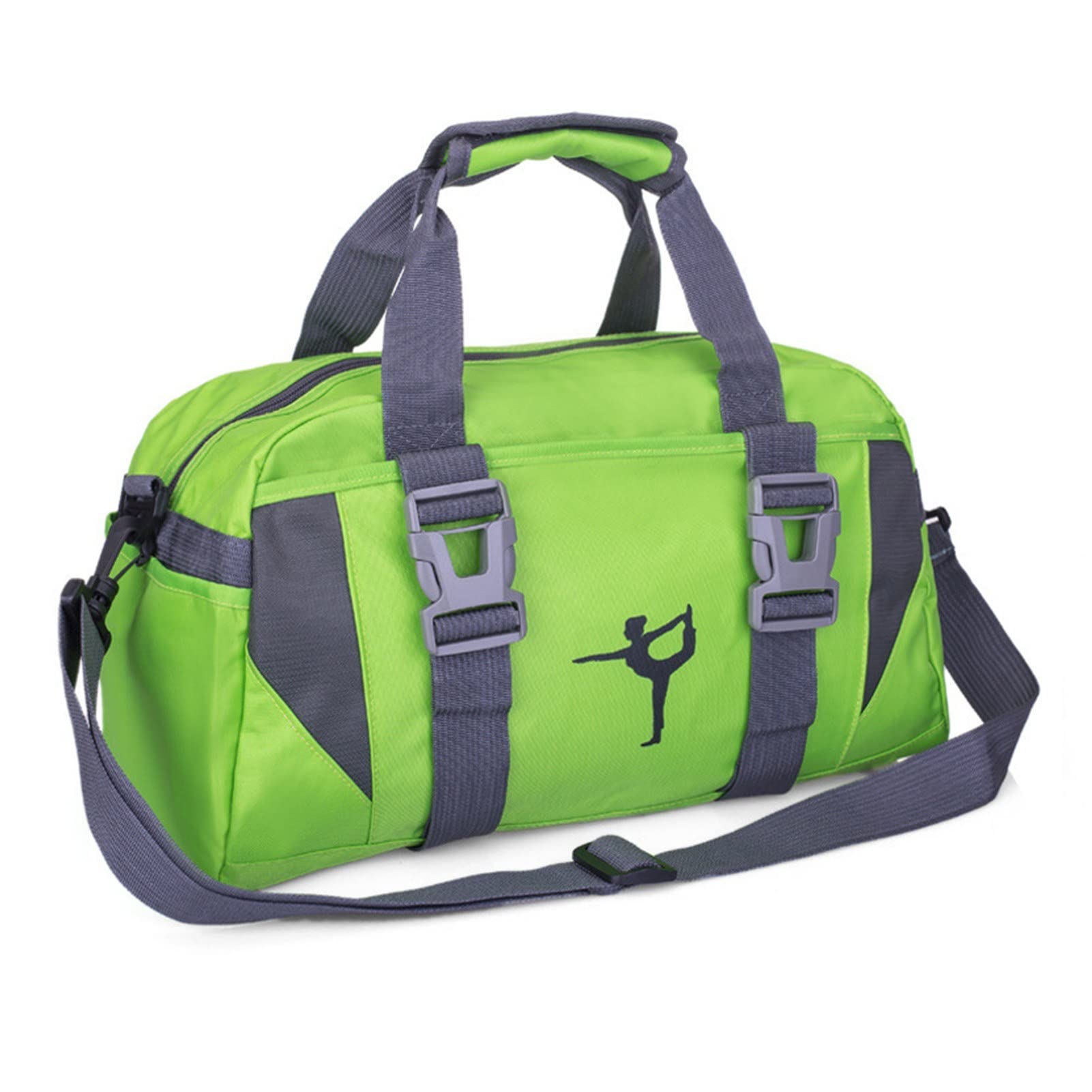 MengK Large Gym Bag with Detachable Strap - Crossbody Sports & Travel Bag for Fitness
