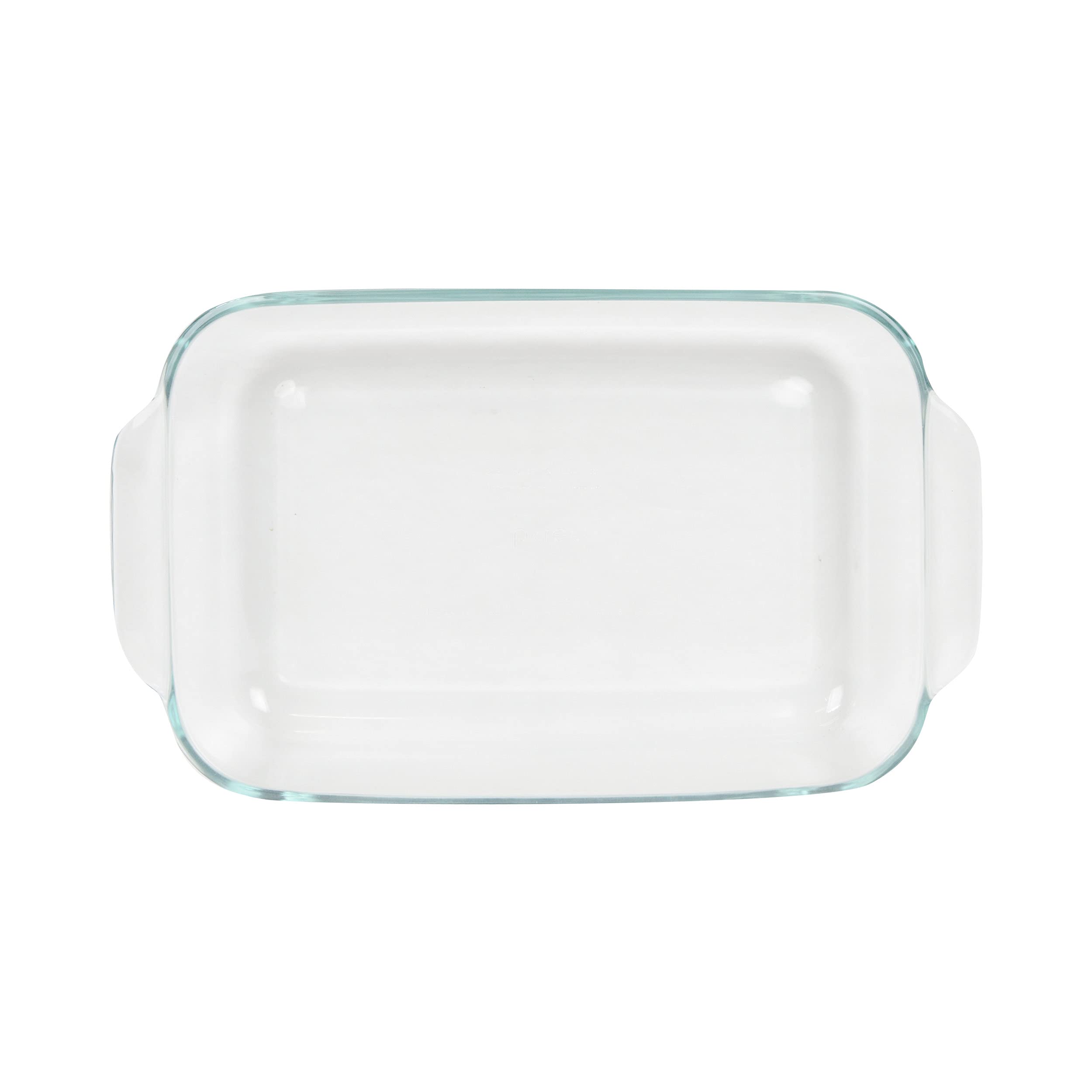 Pyrex 2-Pack Glass Baking Dishes with Lids - 232 Series (4-Piece Set) | Oven Safe, Microwave Safe & Freezer Safe | Perfect for Casseroles, Lasagna & Meal Prep | Made in USA