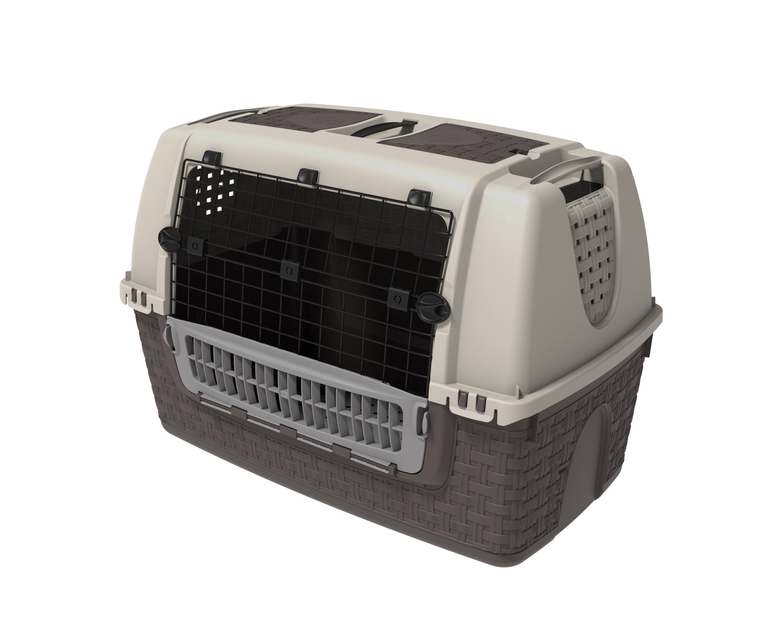 Large Pet Travel Crate for Dogs & Cats - Durable Airline Approved Carrier for Car, Plane & Outdoor Adventures