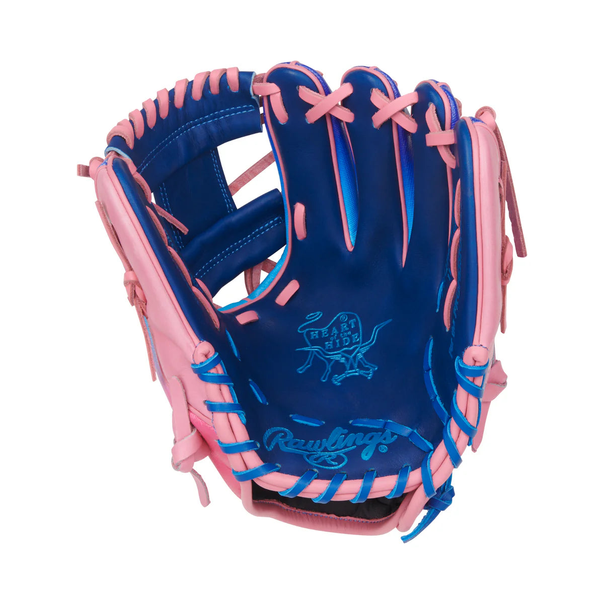 Rawlings Heart of the Hide Funburst PROR204 2RSS Infield Baseball Glove 11.5