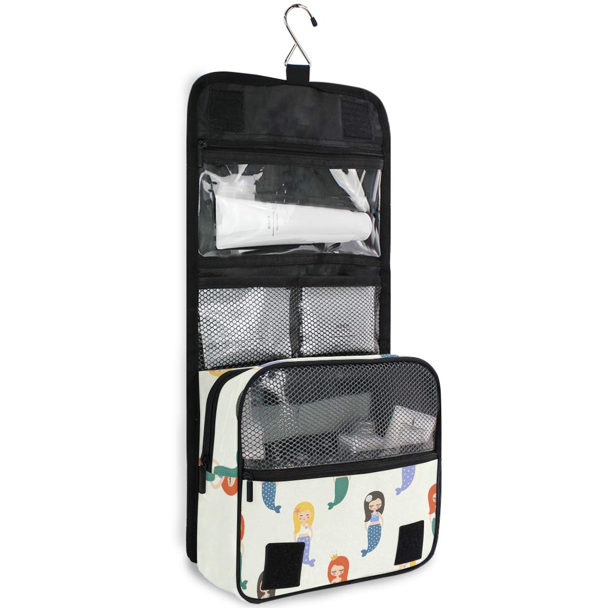 Waterproof Hanging Travel Toiletry Bag - Portable Cosmetic Organizer for Men & Women - Perfect for Camping, Gym, Business Trips & Vacation Essentials