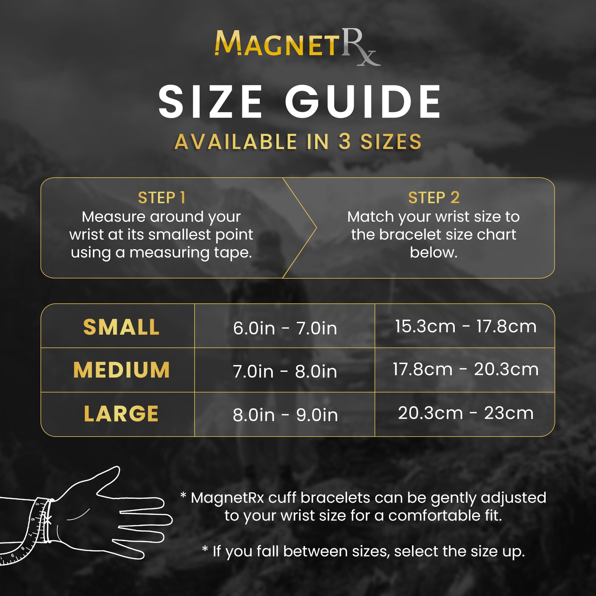 MagnetRX® Magnetic Bracelets for Men - Pain Relief for Golf & Tennis Elbow, Improved Balance - Elegant Stainless Steel Bangle Cuff (Brushed Silver, Small) - Perfect for Sports, Work & Daily Wear