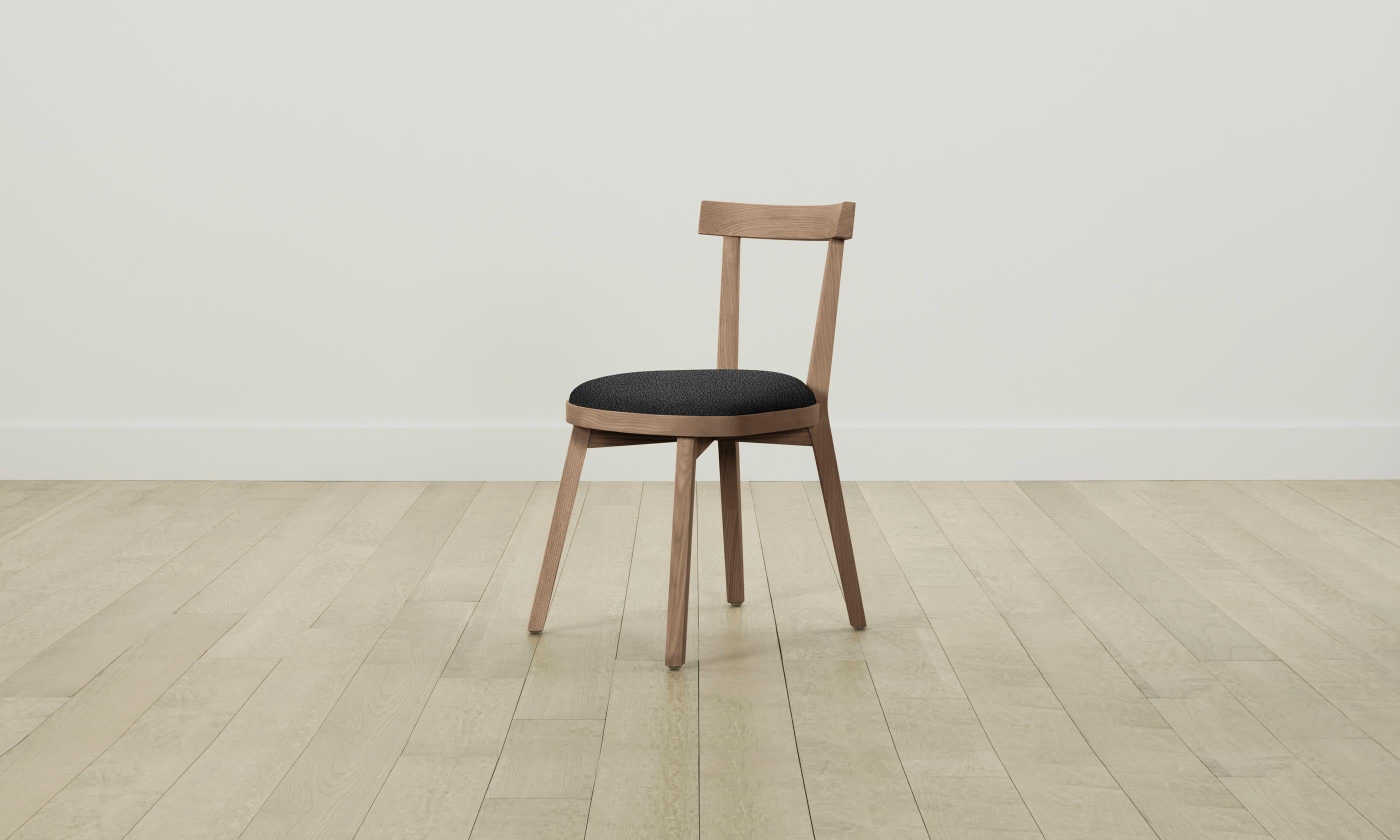 Allen Dining Chair - Italian Bouclé Storm Upholstered Modern Accent Chair for Kitchen, Dining Room & Home Office - Comfortable & Stylish Seating Solution