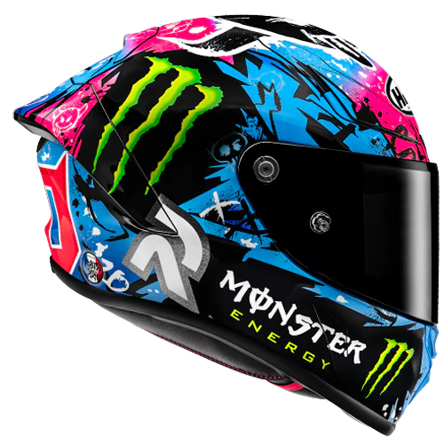 RPHA 1 QUARTARARO LE MANS SPECIAL 2024 Motorcycle Helmet - Lightweight, DOT & ECE Certified for Racing & Street Riding - Perfect for Track Days, Commuting & High-Speed Performance