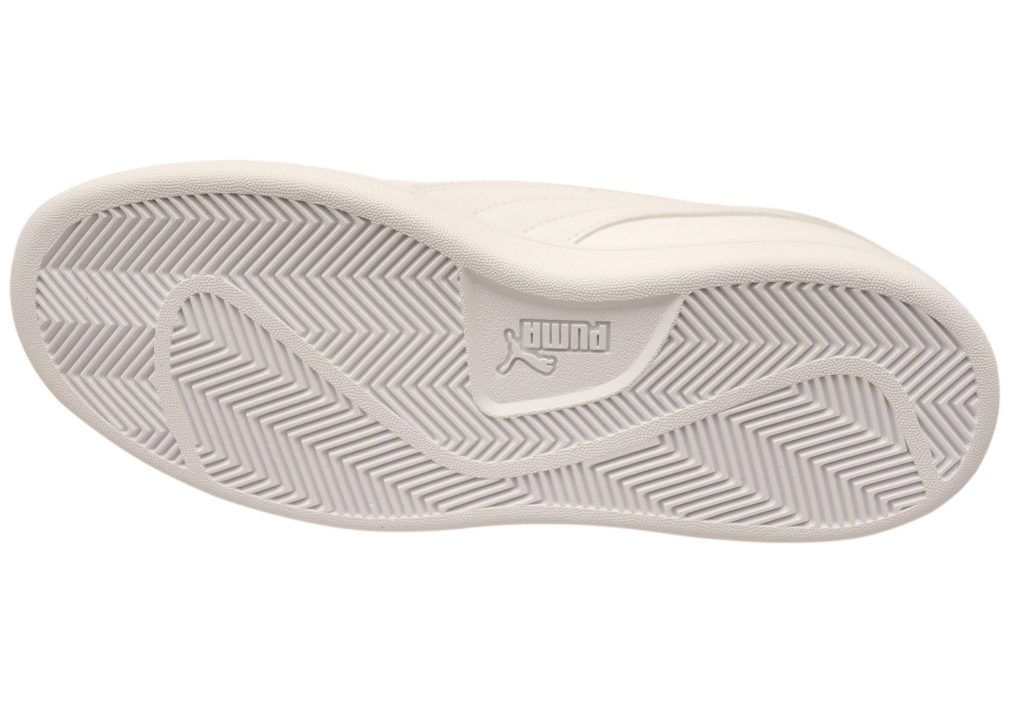 Puma Men's Smash 3.0 L Comfortable White Lace-Up Sneakers - Lightweight Casual Shoes for Walking, Running & Everyday Wear